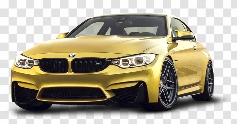 BMW M3 M4 Car M5 - Luxury Vehicle - Gold Transparent PNG