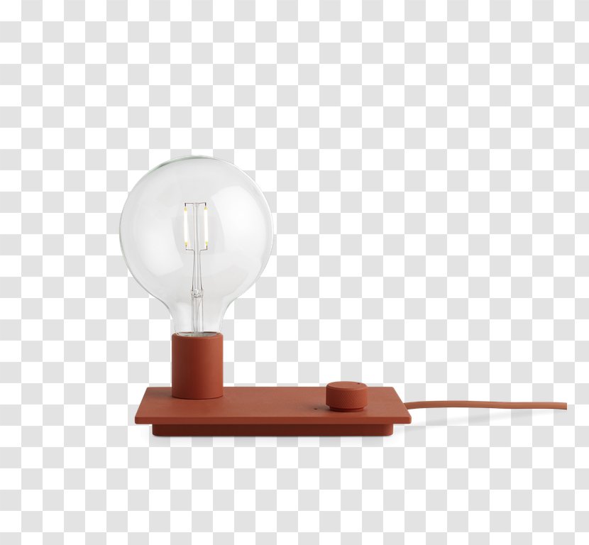 Incandescent Light Bulb Table Muuto Lamp - Hand Painted Architecture Transparent PNG