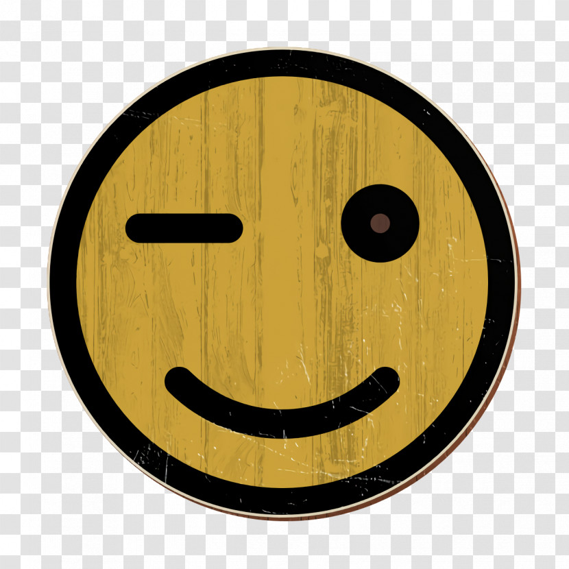 Smiley And People Icon Wink Icon Emoji Icon Transparent PNG