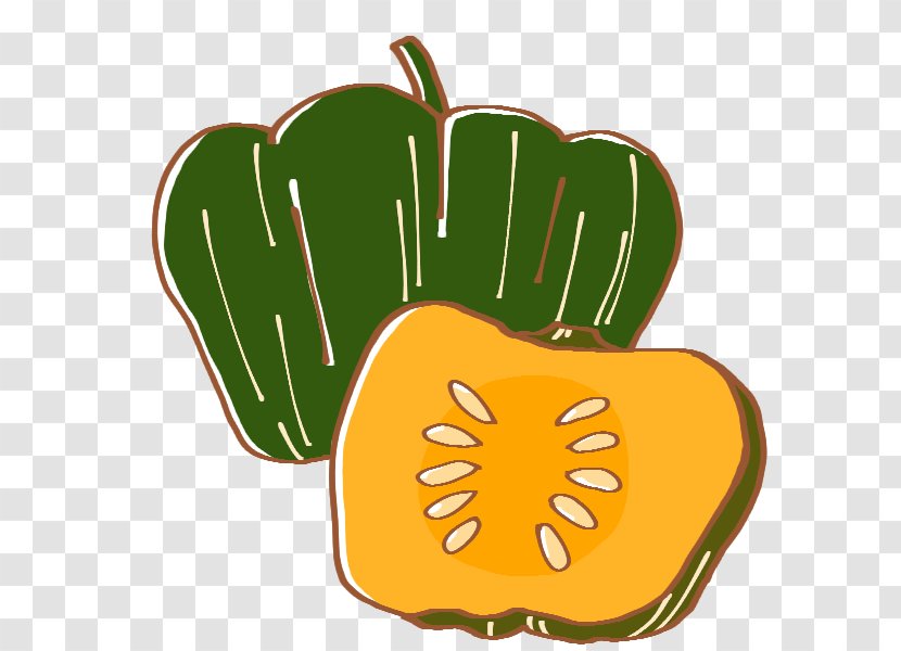 Pumpkin Castanea Crenata Vegetable Apple Food - Calabaza Transparent PNG