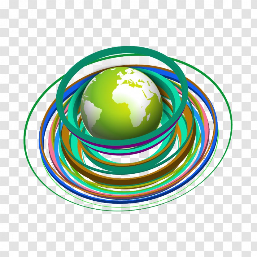 Earth Adobe Illustrator Electromagnetic Coil - Inductor - Vector Color And Transparent PNG