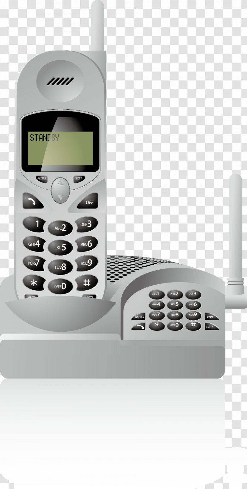 Telephone Feature Phone Mobile Landline - Bell Canada Transparent PNG