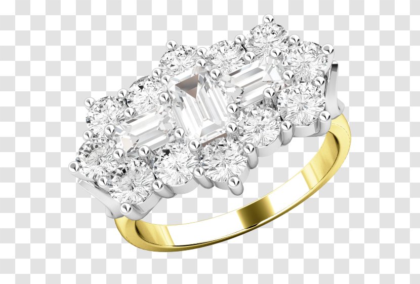 Wedding Ring Engagement Gold Silver Transparent PNG