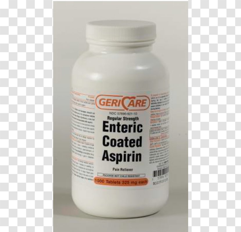 Dietary Supplement Liquid Aspirin Enteric Coating - Bottle Transparent PNG