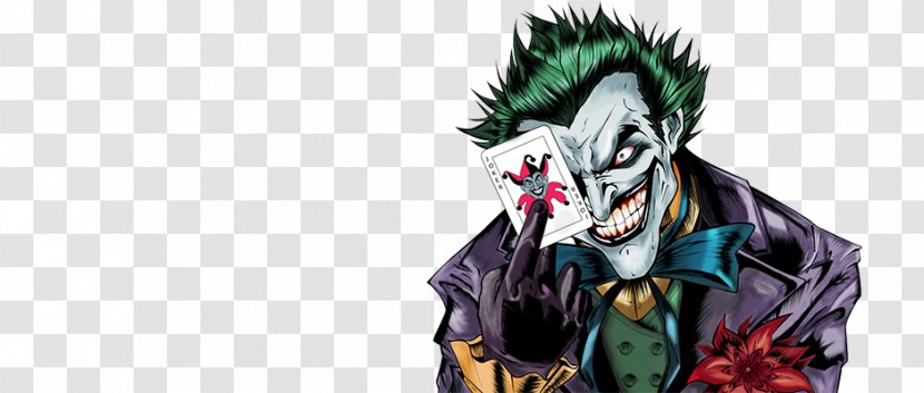 Joker Harley Quinn Video Game Playing Card Transparent PNG