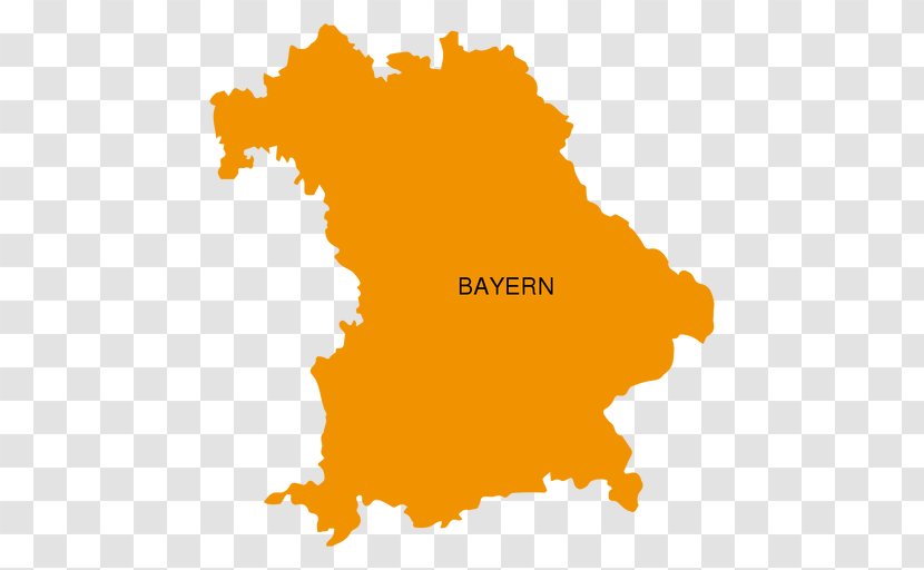 Bavaria States Of Germany Vector Graphics Stock Photography Illustration - Area - Map Transparent PNG