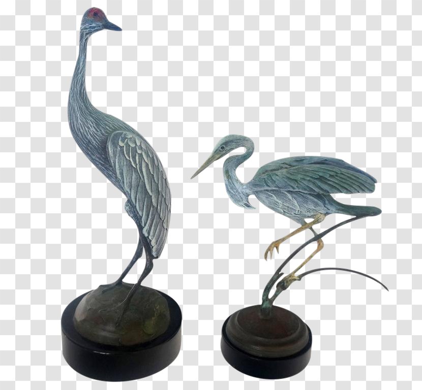 Fauna Figurine Beak - Crane Transparent PNG
