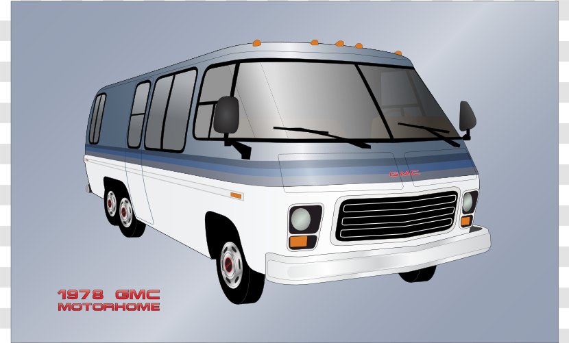 GMC Motorhome Car Volkswagen Campervans - Minibus - Gmc Cliparts Transparent PNG
