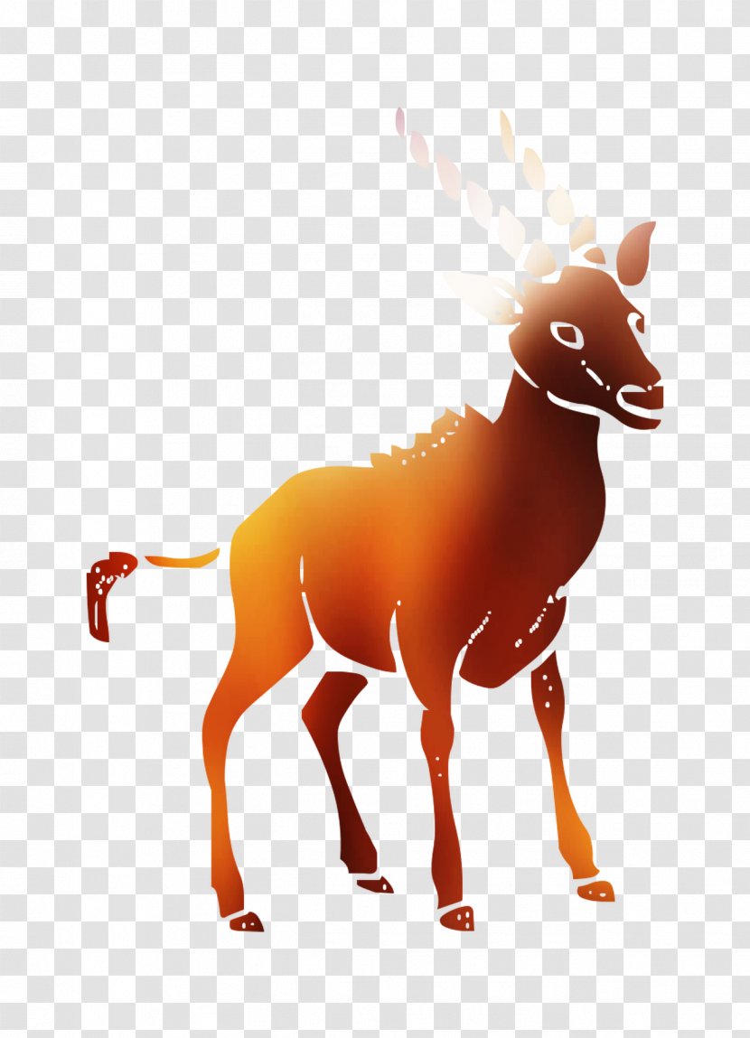 Dog Cattle Canidae Mammal Reindeer - Fiction Transparent PNG
