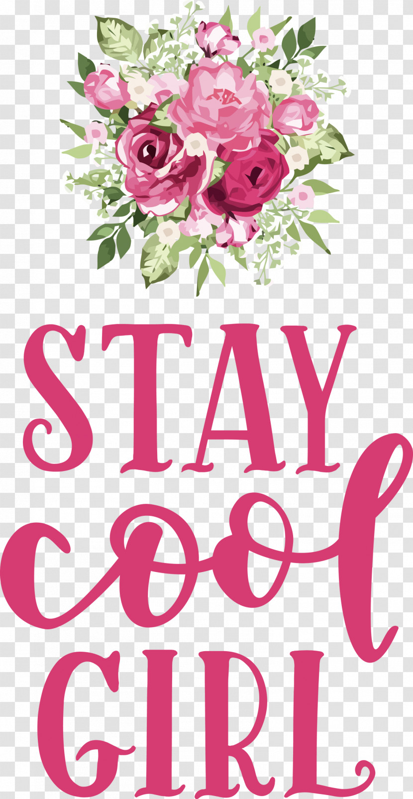 Stay Cool Girl Fashion Girl Transparent PNG