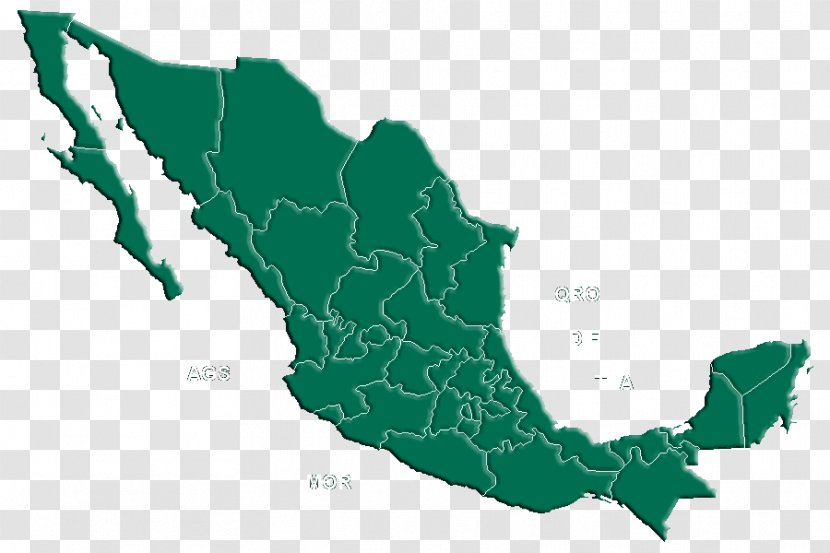 Mexico Mapa Polityczna - Tree - Map Gif Transparent PNG
