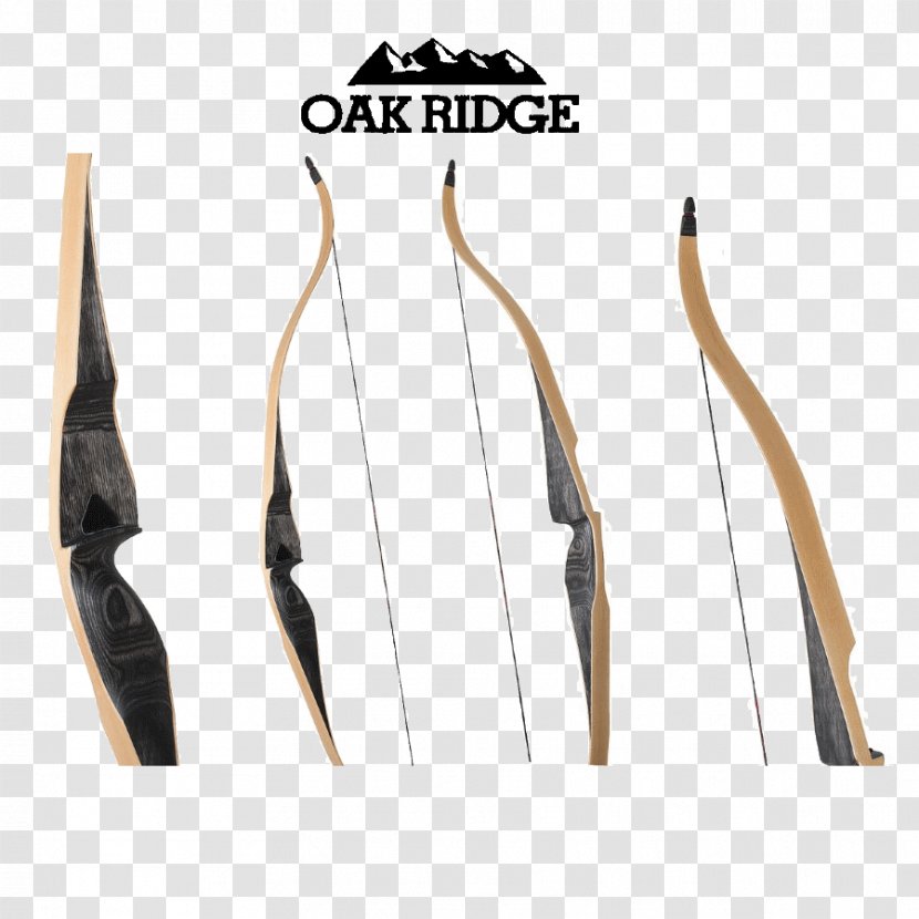 Recurve Bow Archery And Arrow Hunting - Wood Transparent PNG