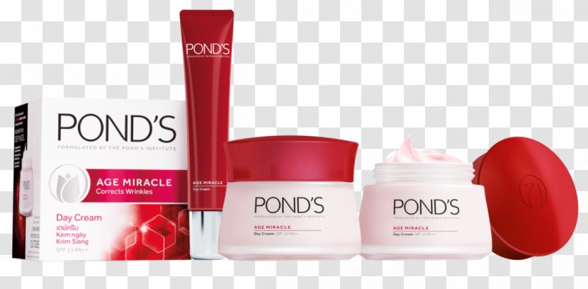 Pond's Cream Cosmetics Skin Care Wrinkle - Beauty - Retinol Transparent PNG