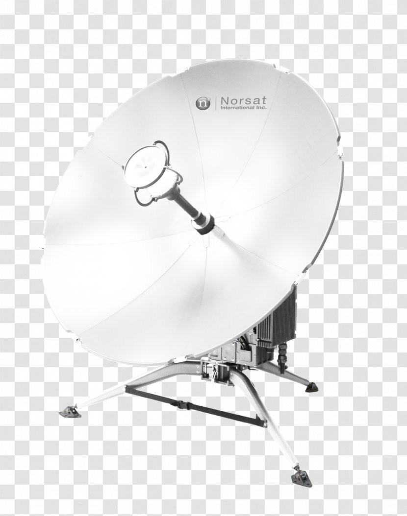 Norsat Communications Satellite Aerials Military - Fly Away Transparent PNG