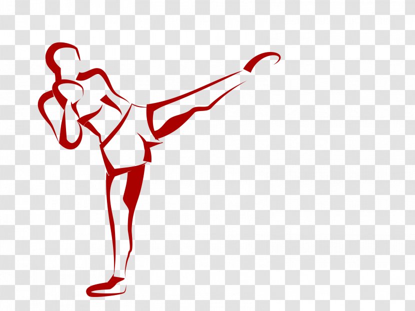 T-shirt Kickboxing Painting Martial Arts - Frame - Boxer Transparent PNG