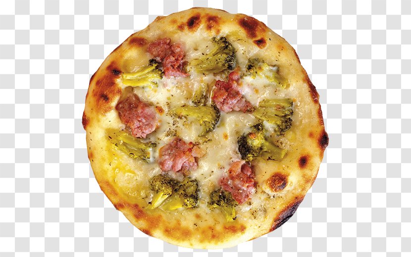Sicilian Pizza Italian Cuisine Quattro Stagioni Pizzetta - Broccoli Pasta Transparent PNG