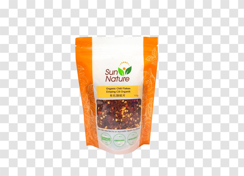 Crushed Red Pepper Food Chili Vegetarian Cuisine Spice - Commodity - Chilli Flakes Transparent PNG