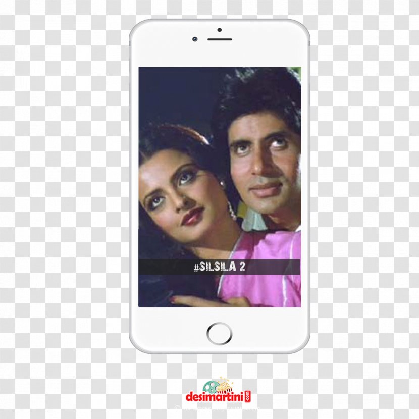 Amitabh Bachchan Rekha Muqaddar Ka Sikandar Silsila Actor - Communication Device Transparent PNG