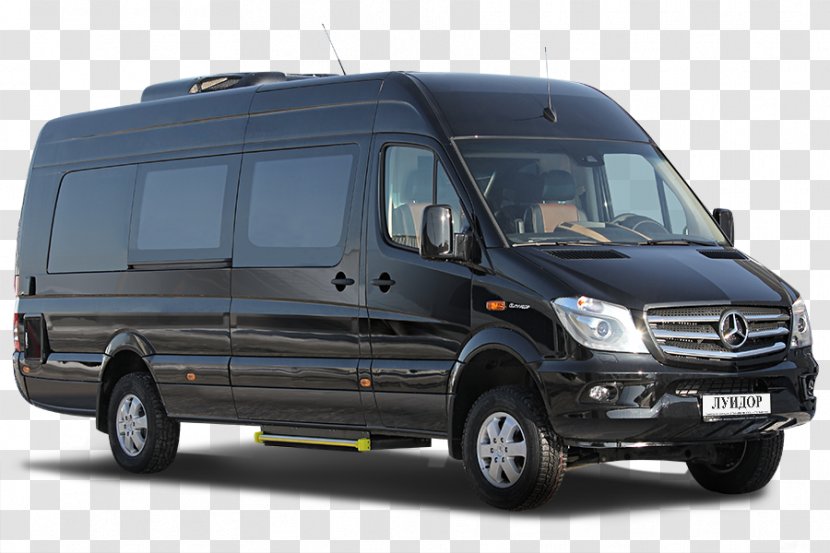 Compact Van Mercedes-Benz Sprinter Minivan - Car - Mercedes Transparent PNG