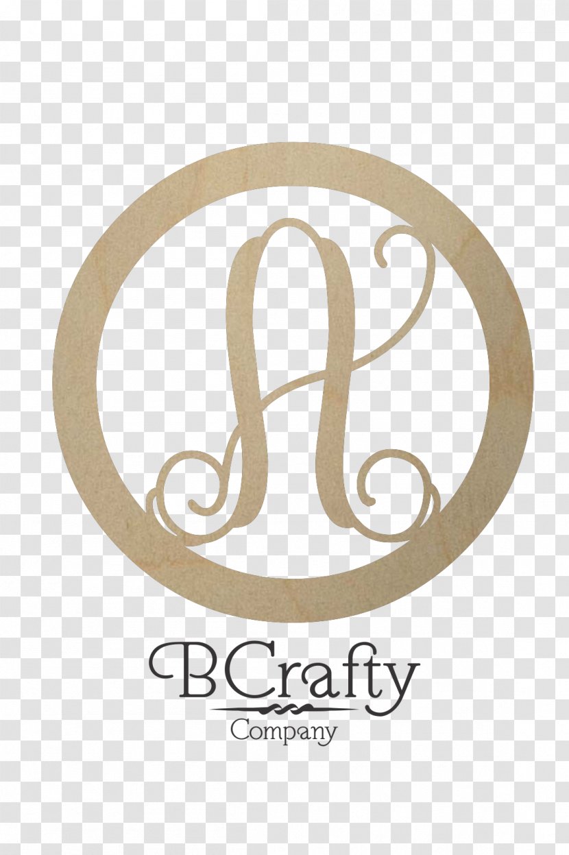 Monogram Letter Initial Alphabet Font - Logo - Bcrafty Transparent PNG