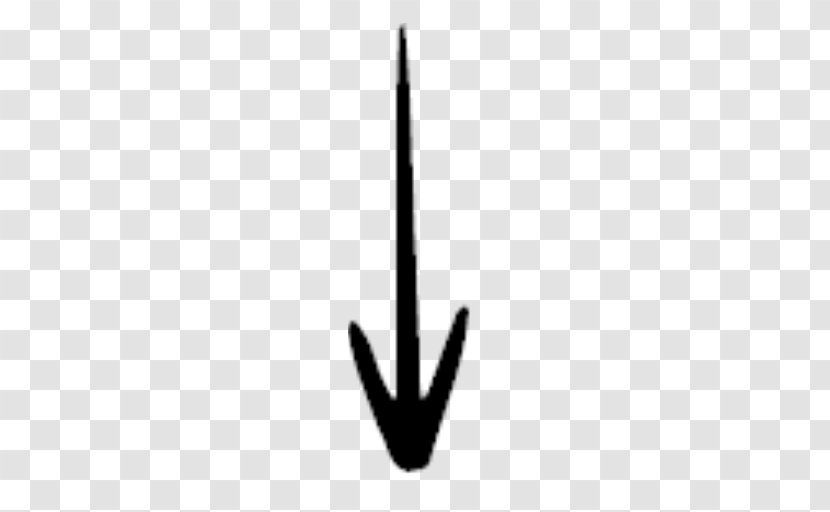 Line Technology Angle White Symbol - Pitchfork Transparent PNG