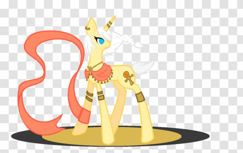 Giraffe Horse Clip Art - Fictional Character - Golden Angel Transparent PNG