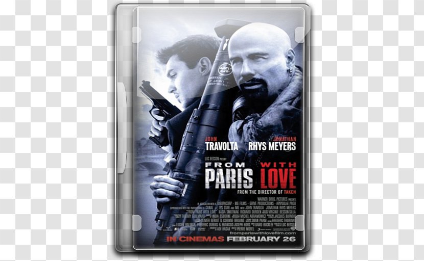 Paris Television Film James Reece Thriller - Poster Transparent PNG