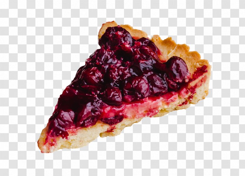 Custard Fruitcake Tart Cherry - Pie - Cake Transparent PNG