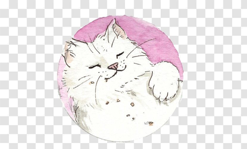 Whiskers Domestic Short-haired Cat Paw - Watercolor - DON GATO Transparent PNG