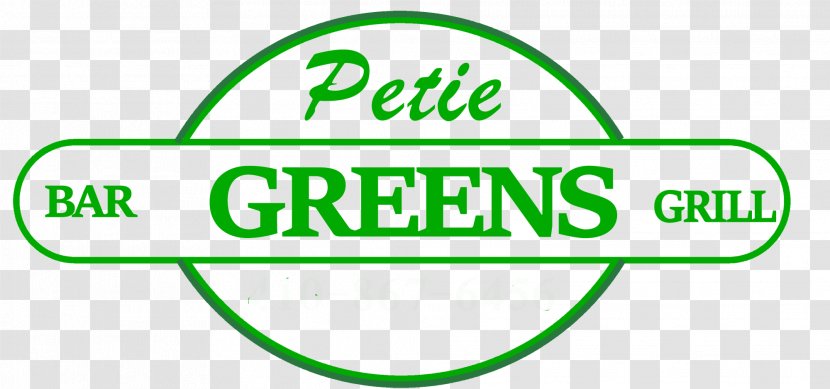 Petie Greens Restaurant Logo Grilling Bar - Menu - Phone Transparent PNG