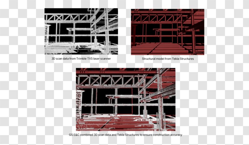 Steel Scaffolding Facade Engineering Angle - Structure Transparent PNG
