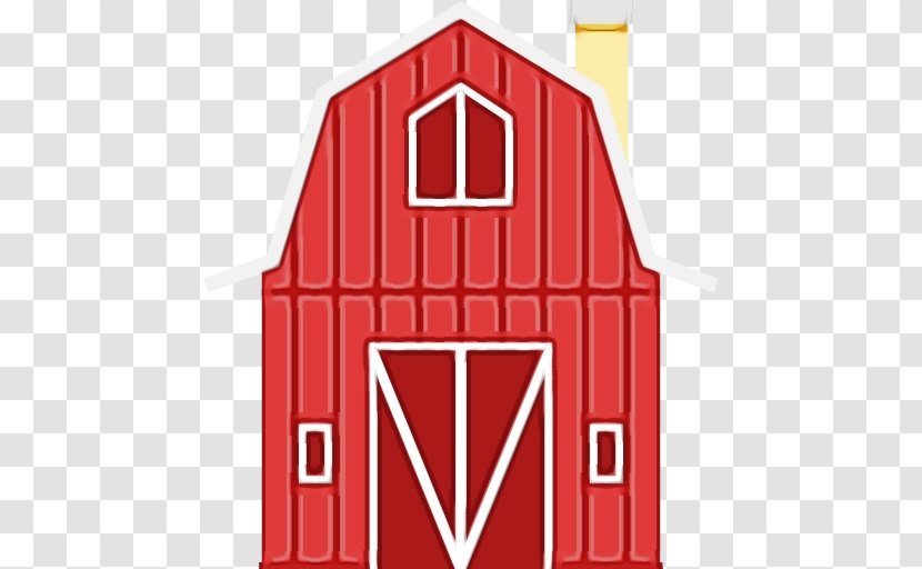 Barn Building House Shed Silo - Agriculture - Triangle Logo Transparent PNG