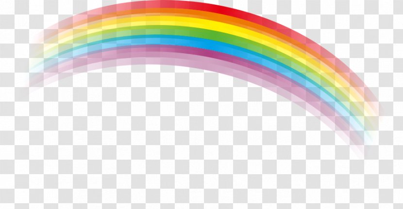 Rainbow Sky Pattern - Pink - Decorative Patterns Transparent PNG