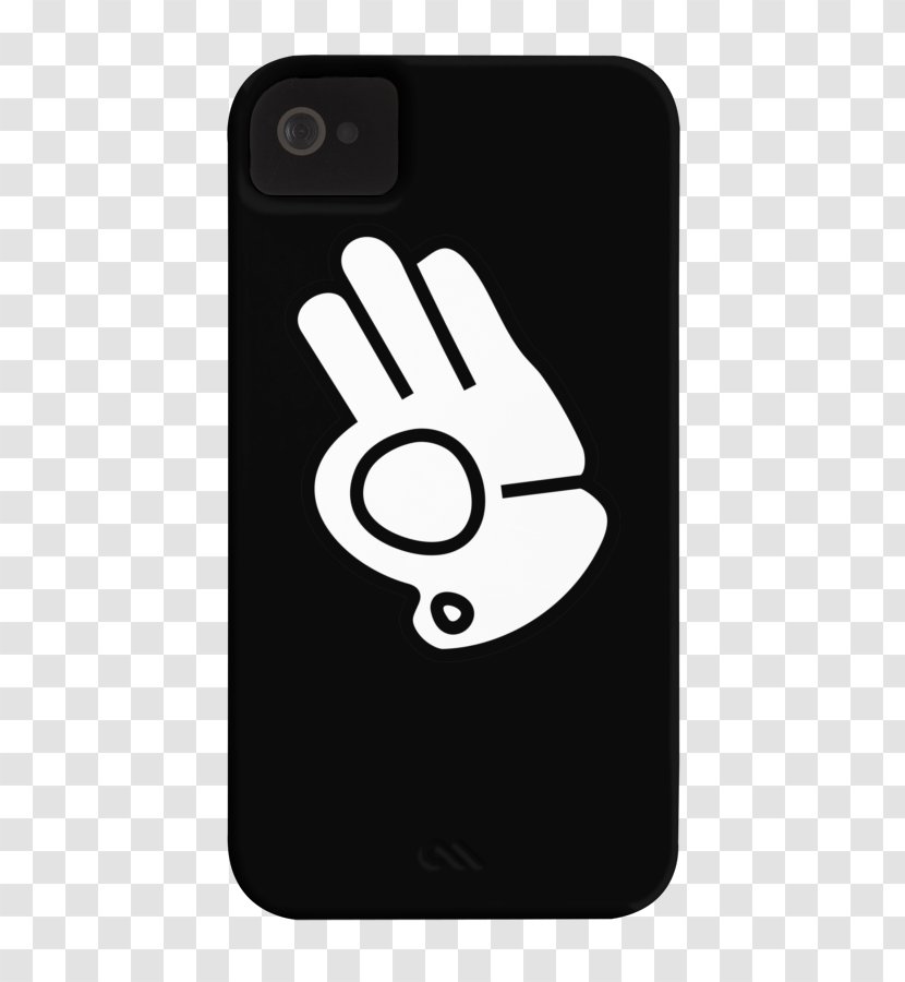 Product Design Finger Font - Mobile Phone Case - Iphone 4s Transparent PNG