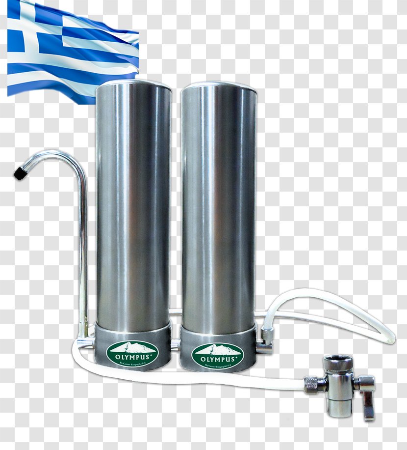 Water Filter Φίλτρα Νερού Θεσσαλονίκη Primato Copper Zinc Filtration Carbon Filtering - OLYMPUS Transparent PNG