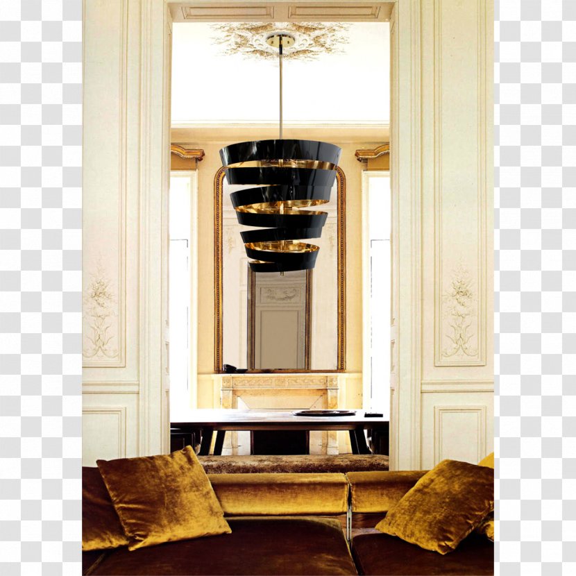 Interior Design Services Elle Decor Gold Living Room House - Gold-plated Transparent PNG