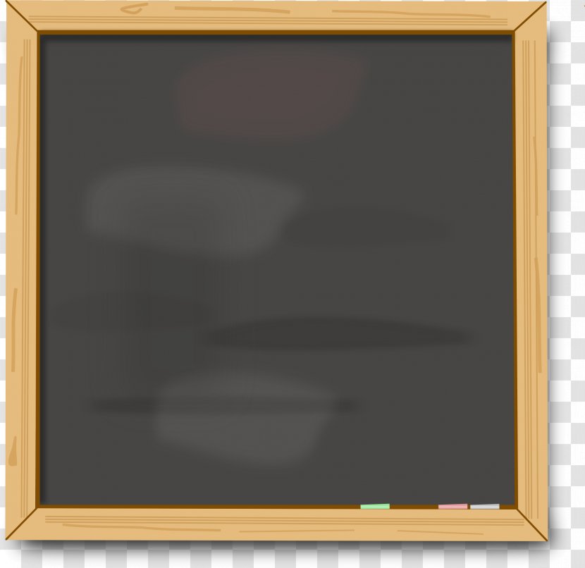 Blackboard Drawing Clip Art - Picture Frame - Chalk Transparent PNG