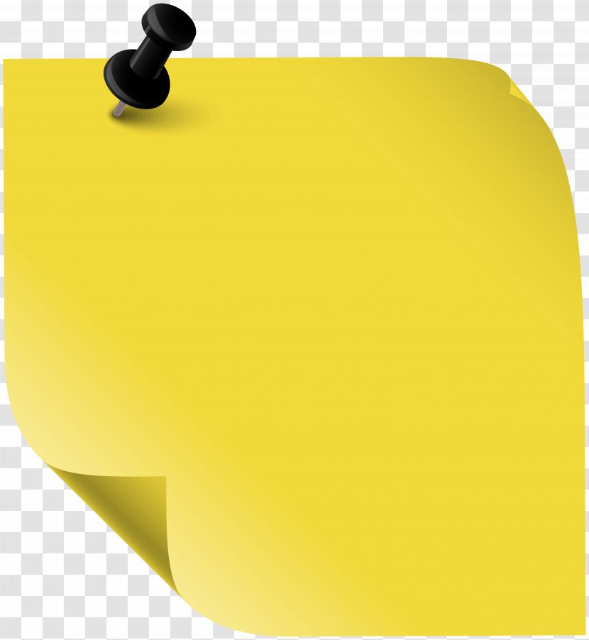 Yellow - Sticky Notes Transparent PNG