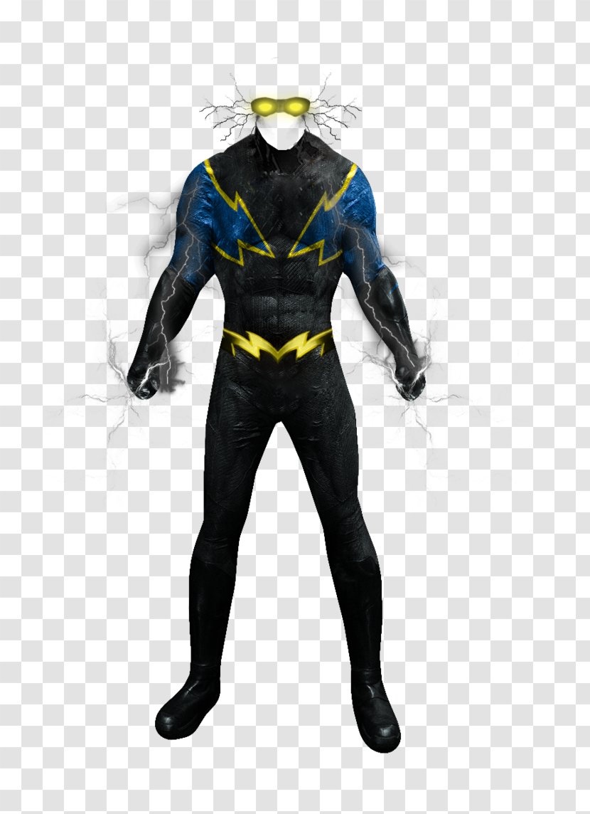 Black Lightning Booster Gold Blue Beetle Ted Kord Comics - Film Transparent PNG