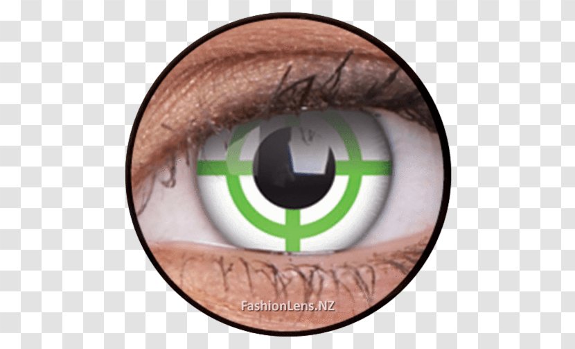 Contact Lenses Circle Lens Wicked Wigs Eye Examination - Flower Transparent PNG