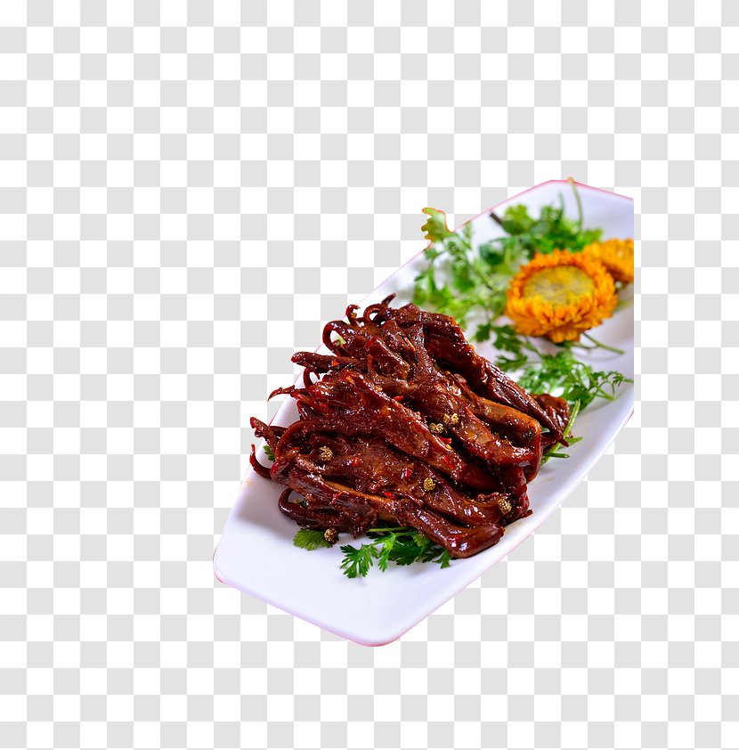 Duck Tongue Liucheng County Food Pungency - Spicy Benn Transparent PNG