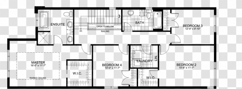 Floor Plan Architecture House Design - Meter - Indoor Transparent PNG