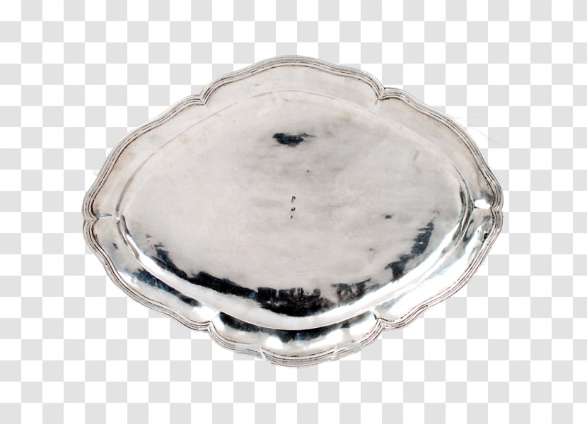 Silver Platter Tableware Transparent PNG