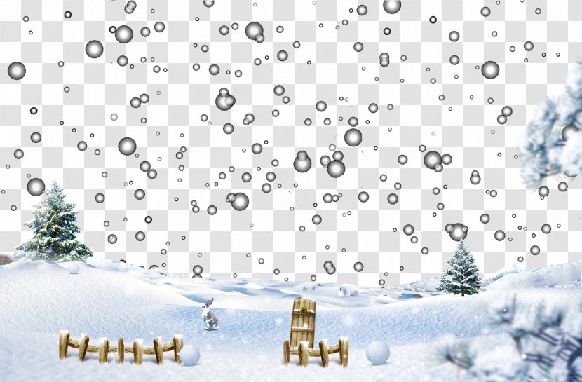 Snow Winter Igloo Christmas - Snowman - Goose Scene Transparent PNG