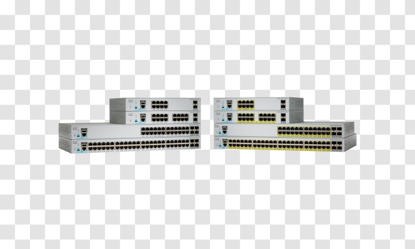 Cisco Catalyst Network Switch Gigabit Ethernet Small Form-factor Pluggable Transceiver Systems - Microcontroller - Io Card Transparent PNG