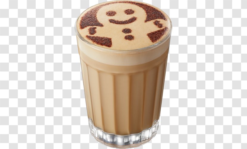Caffè Mocha Milk Macchiato Café Au Lait Latte - Drink - Gingerbread Transparent PNG