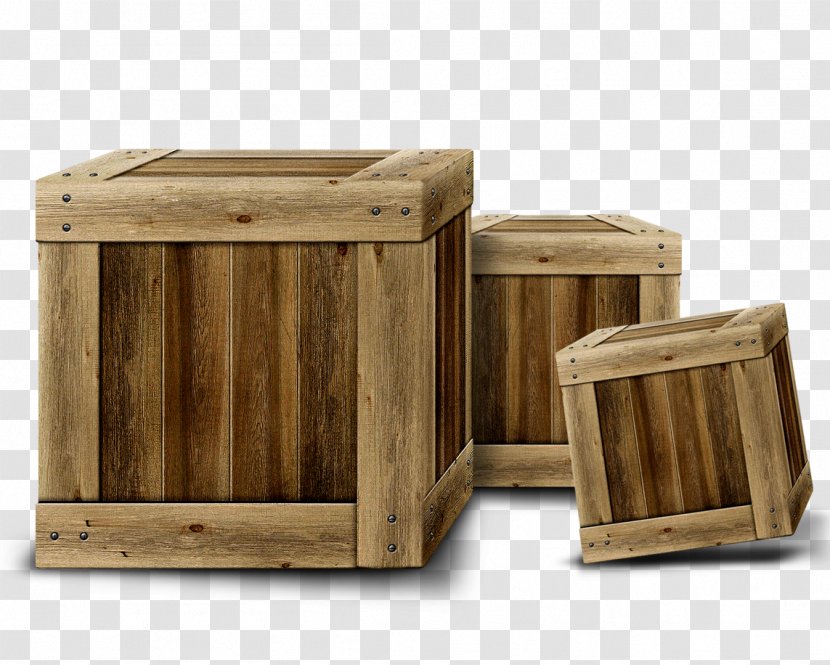 Wooden Box - Rectangle - Combination Transparent PNG