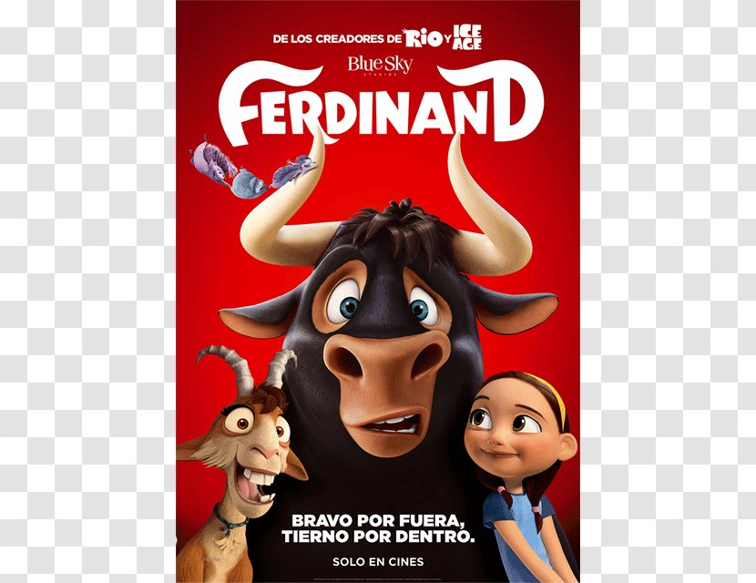 The Story Of Ferdinand Film Criticism Director - Bull - Movie Poster Transparent PNG