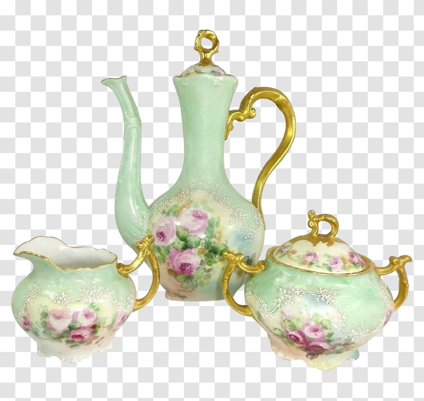 Teapot Ceramic Tableware Jug Porcelain - Hand-painted Ink And White Ballerina Transparent PNG