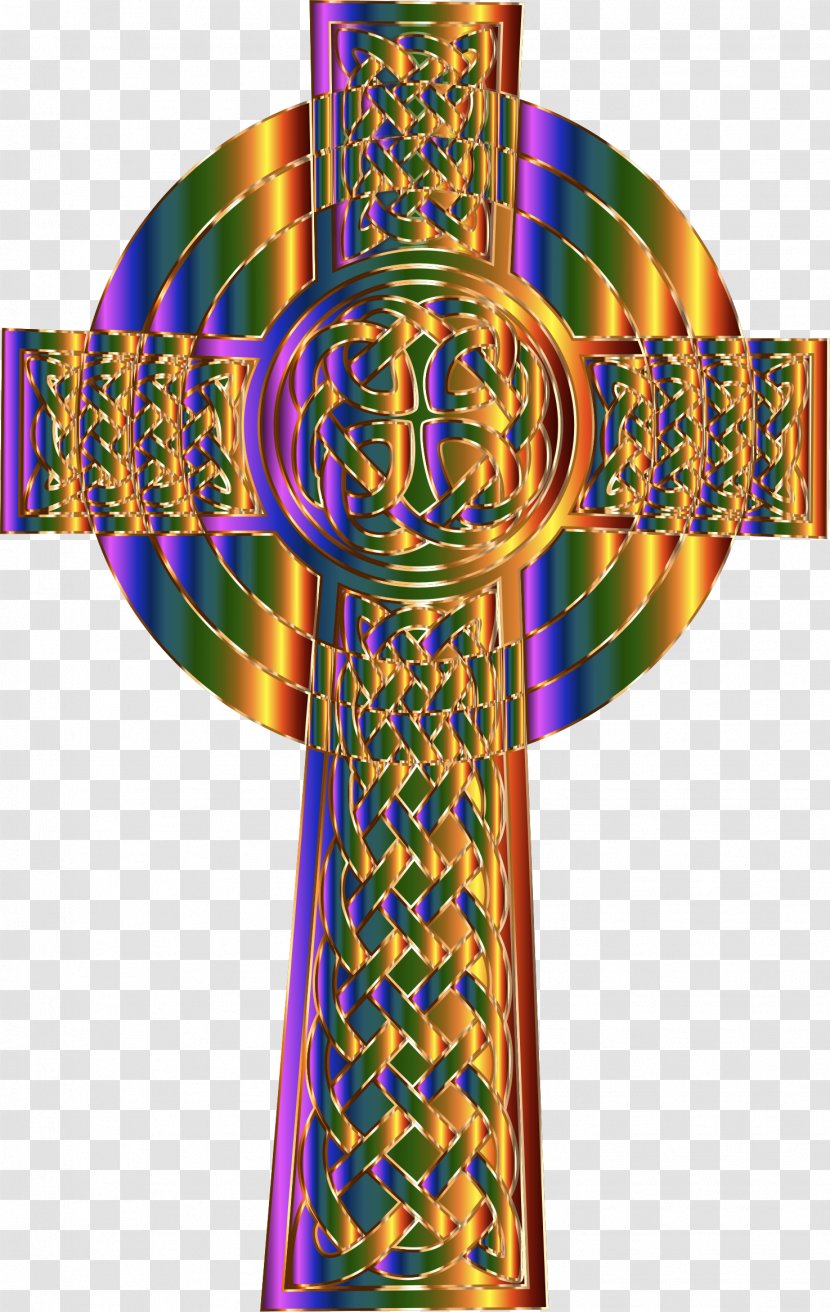 Crucifix Christian Cross Christianity Celtic - Celts Transparent PNG